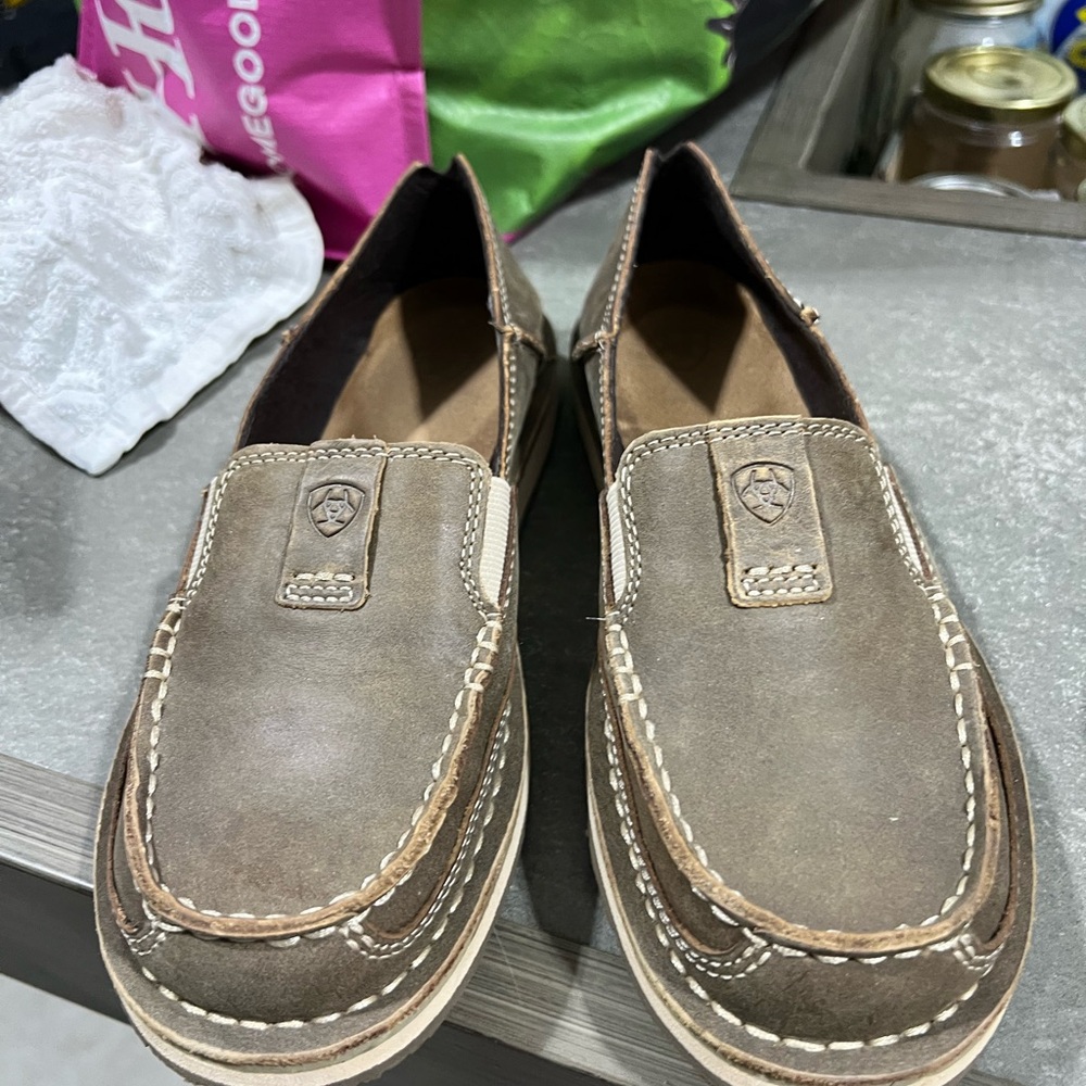 Ariat Brown slip on shoes